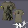 Vétéran de l'armée Drapeau Vêtements Hommes T-shirt Camouflage Hommes T-shirt Camouflage Vintage 3D Confortable Jeune Grande Taille Extérieur Tactique