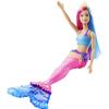 Barbie Mermaid Pink & Blue Dress-Up Doll (Ages 3 and Up) GJK08