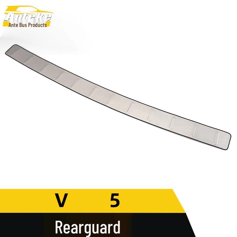 Zhonghua V5 Nerezový zadní chránič chránič pátých dveří