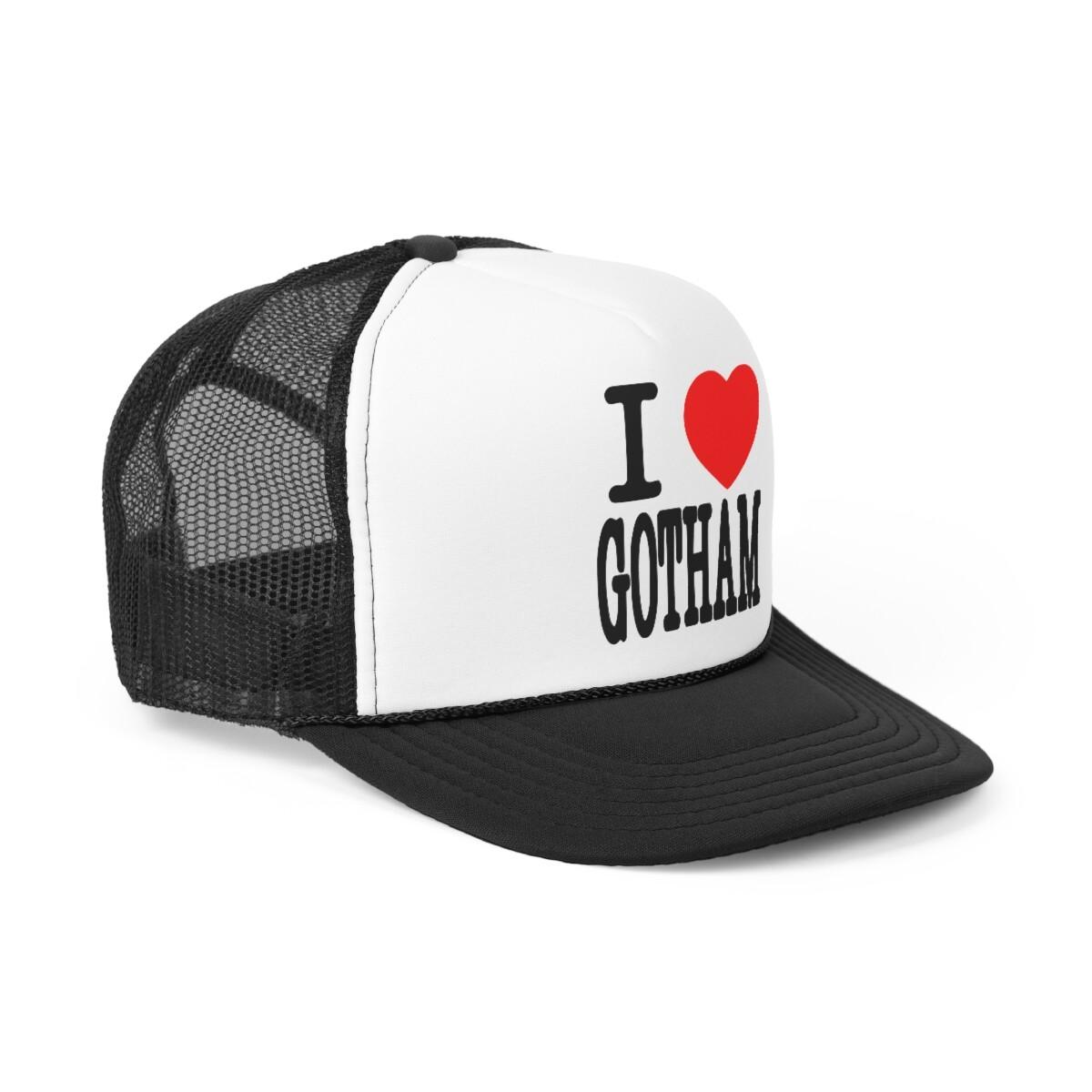 I Love Gotham Number Nine Trucker Hat M