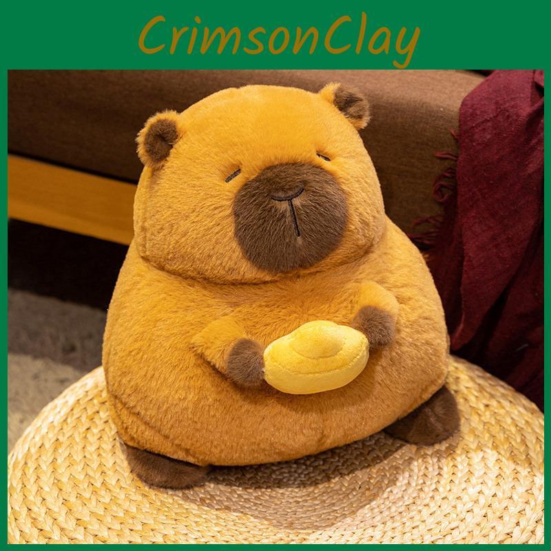 Capybara Cute Plush Doll Capybara Charm Money God Plushie New Year Gift