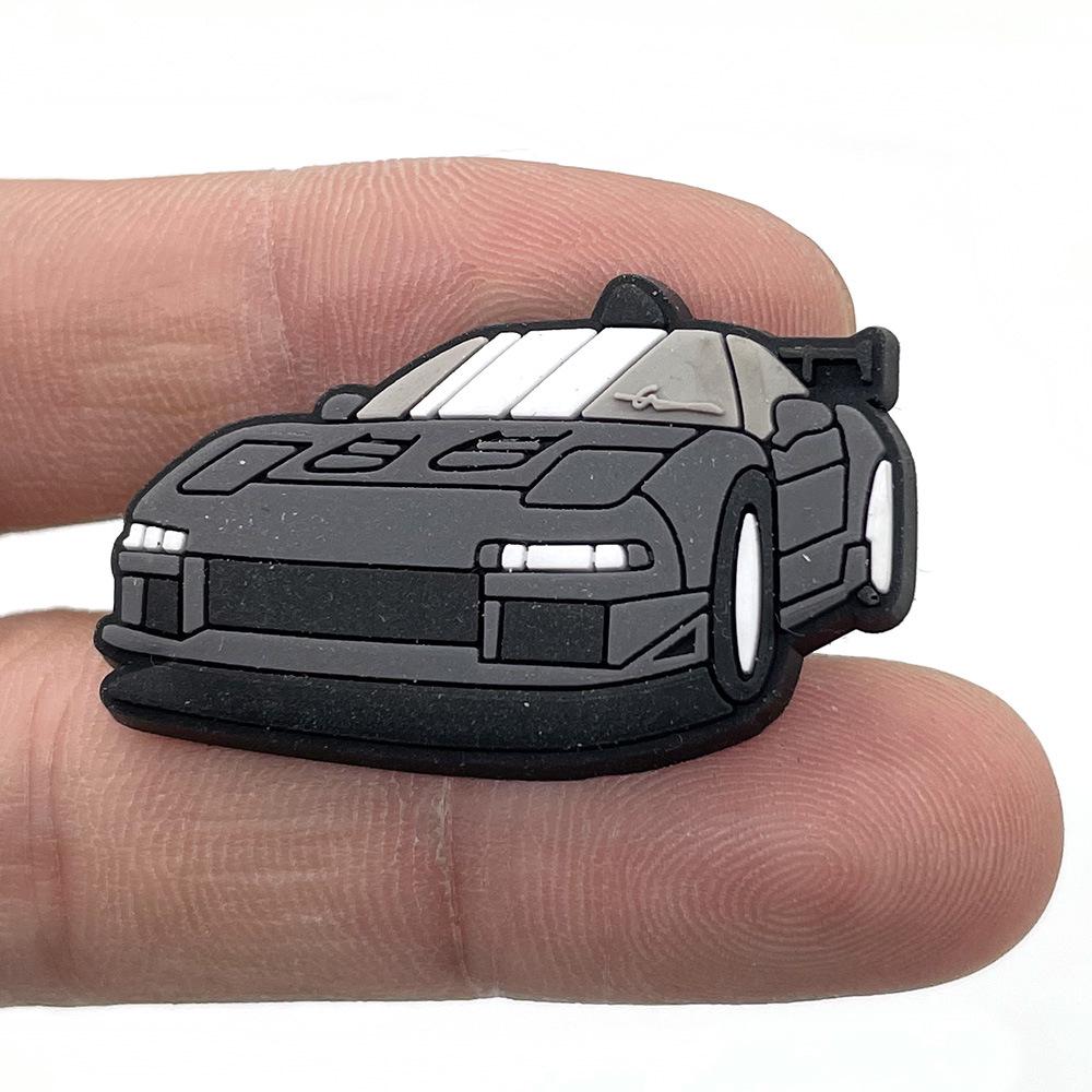 JDM9 Fun Car-Themed DIY Shoe Charms for Clogs and Garden Shoes