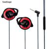 Premium Wired 3.5mm Over-Ear Earphones for Sports & General Use with Computers & Laptops