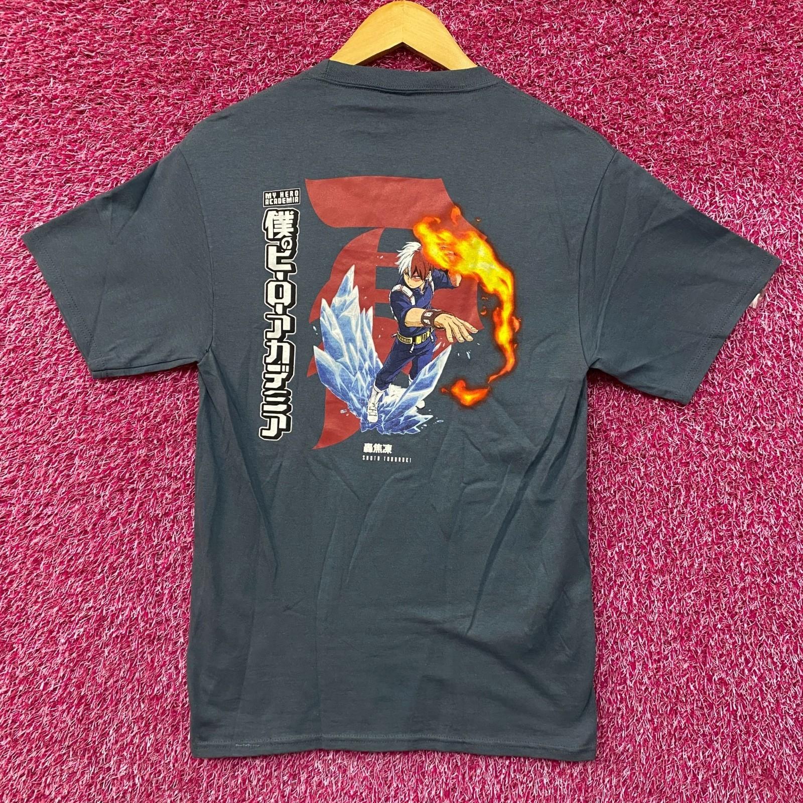 Primitive Skate x My Hero Academia Dirty P Shoto Todoroki T-Shirt Small XXXL