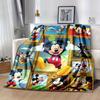 Mickey and Minnie Blanket Ultra-Soft, Warm, Cozy Throw for Living Room, Sofa, Four Seasons Travel Accessory Cute Cartoon Character Home Decoration