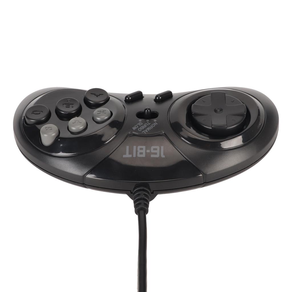For Sega Controller 9 Pin 16Bit Mini Handheld Ergonomic Classic Portable Gamepad Controller