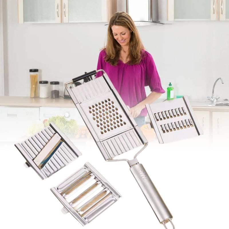 High-quality Multifunctional Vegetable Cutter Stainless Steel For Effortless Slicing And Grating