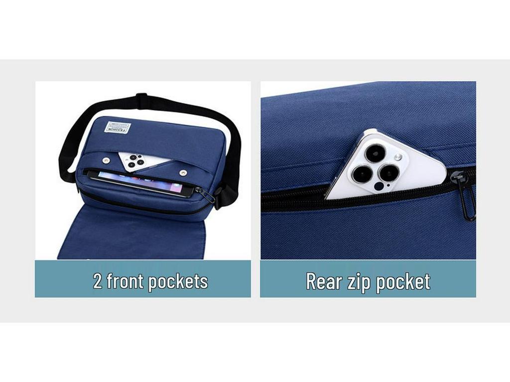 Unisex Lightweight Crossbody Shoulder Bag with Large Capacity