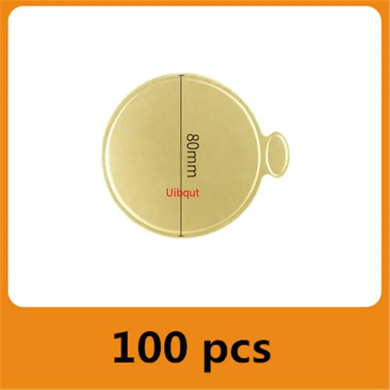 100ks/set Zlatá stříbrná Mousse Mat Spodní Pěna Dort Základní desky Papírová deska Tvar Dezertní tác Vánoční dort Dekorace Pomůcky