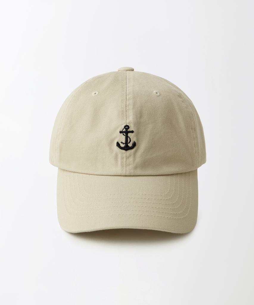OUTSTANDING Mil Series Cotton Ball Cap(Anchor)_Beige