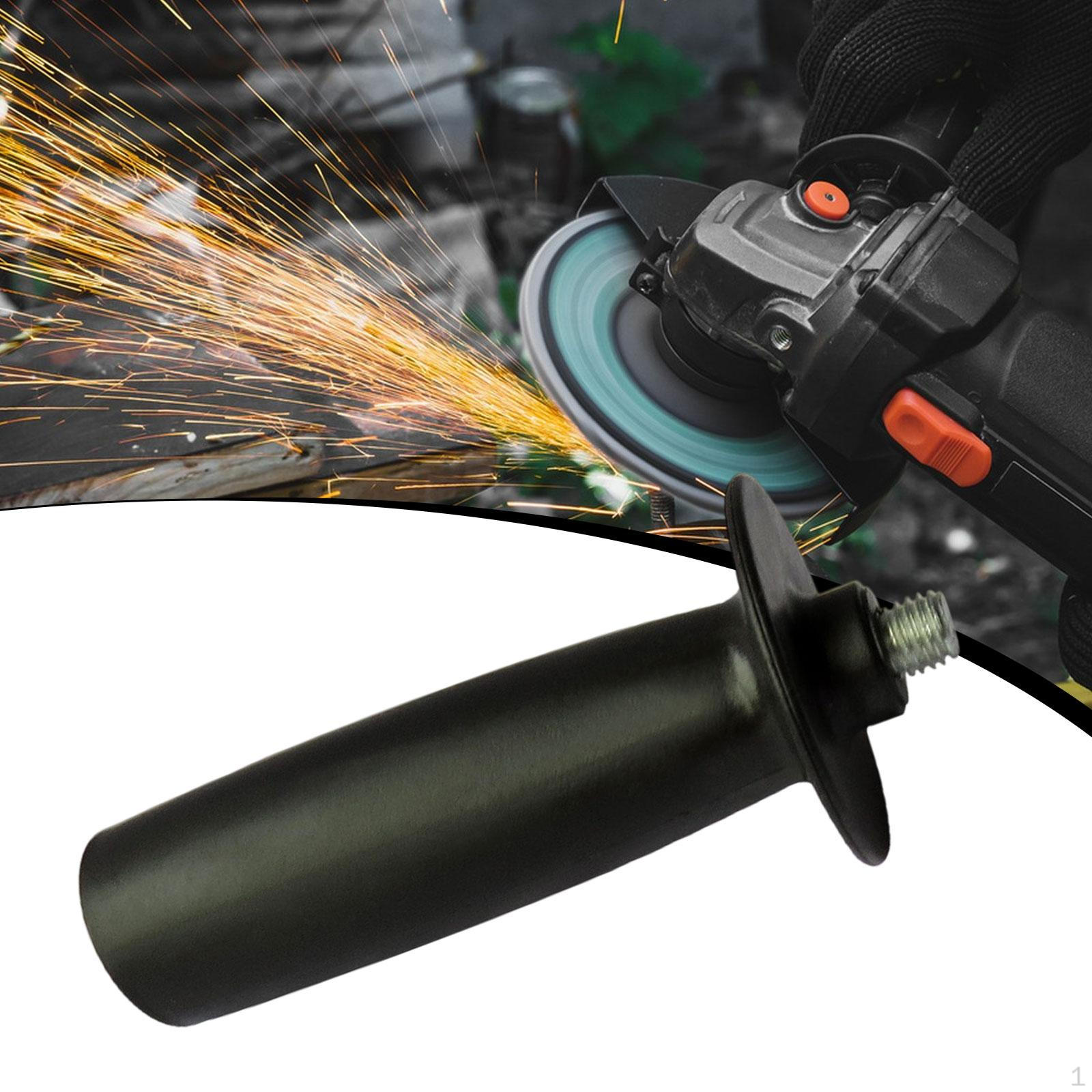 

Angle Grinding Auxiliary Handle Grip for Polisher Power Tool Accessory Threaded Non Slip Cutting M8 Smooth