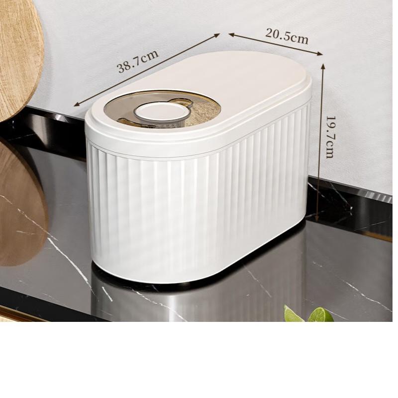 

ZhiShi Household Sealed Rice Storage Container with Sliding Lid