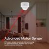 Tuya Zigbee 3.0 Mini PIR Motion Movement Human Body Detector With Brightness Luminance Sensor Lux Meter Home Security Alarm