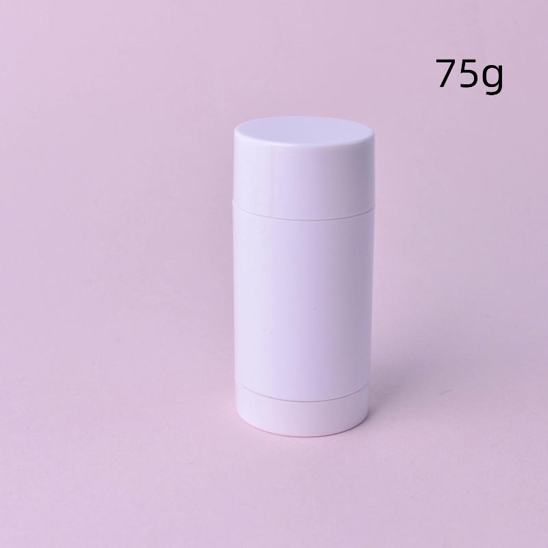 1 Pcs 40/75G Empty Balm Container Refillable Plastic Twist-Up Bottle For Diy Natural Crystal Deodorant Stick Cosmetics Tube