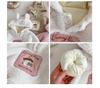 Children's 2025 Winter Hooded Fur Sweater: Cute Girls' Korean Style Thick Pullover with Patch Applique.
