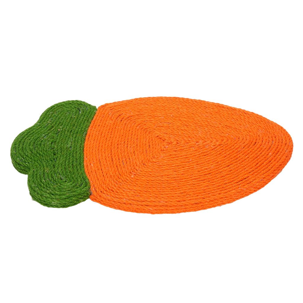 Cat Scratching Pad Jute Cute Look Space Saving Protect Furniture Suction Cup Cat Scratcher Mat for H