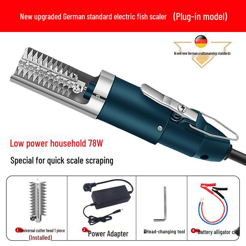 

Коммерческий электрический инструмент для удаления рыбной чешуи