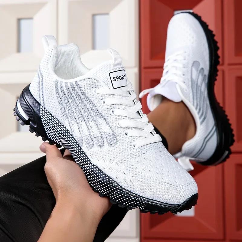 Fashion 2025 Mens Running Shoes Lightweight Breathable Athletic Sneakers for Men Non Slip Gym Workout Shoes Comfortable Walking Sneakers