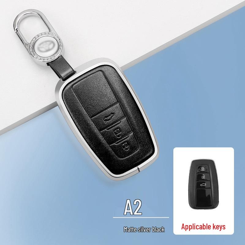 FAW Toyota Key Case for Highlander, RAV4, Corolla, C-HR, IZOA & Crown - Car Key Cover & Shell