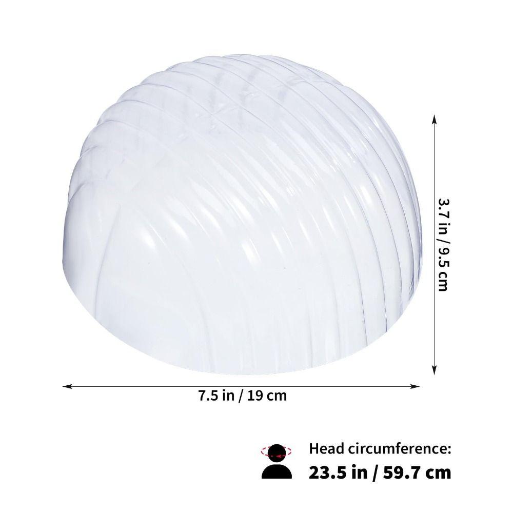 10Pcs Hat Shaper Baseball Cap Inner Support Stands Clear PVC Hat Insert for Baseball Cap Lightweight Protective Frame