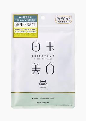 Medicated Shiratama Whitening Sheet Mask