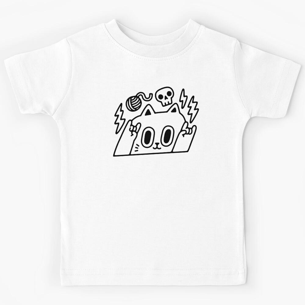 ROCK ON CAT! Kids T-Shirt 170
