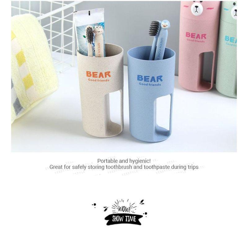 Chimi Chimi - Animal Travel Toothbrush Set