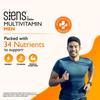 Siens By Dabur Multivitamin For Men 30 Tablets | 34 Nutrients For Energy, Stamina, Muscle Function, Heart & Immune Health Support