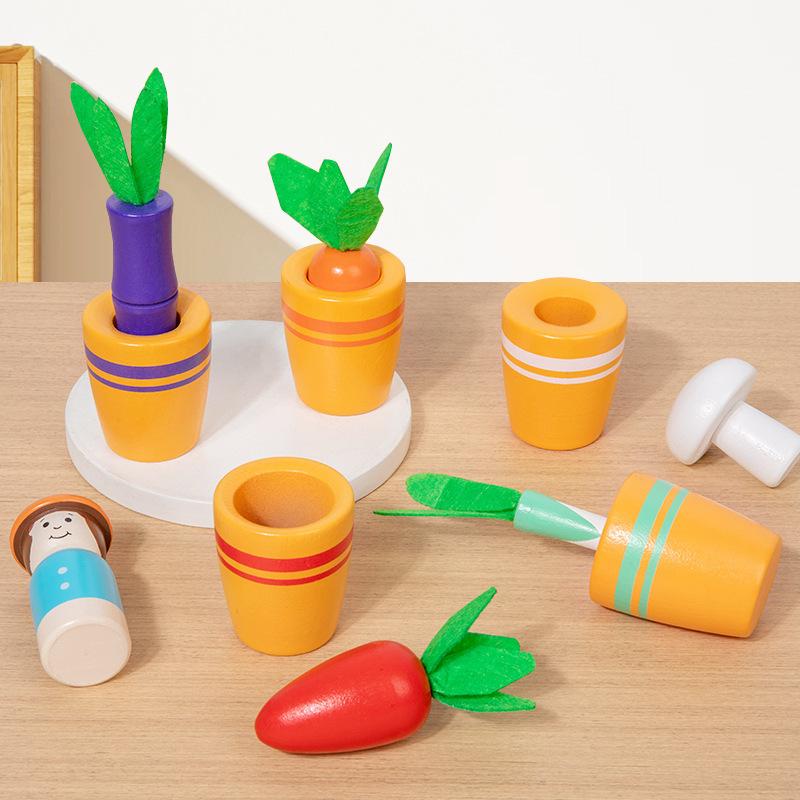 

Children s Wooden Size Cognitive Parent-Child Interactive Table Games Concentration Logical Thinking Training Toys