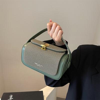 Luxury Design Square Bag Women Elegant Handbag Working Underarm Flip Cover Totebag Versatile Commut Crossbody Bag Valentine Gift
