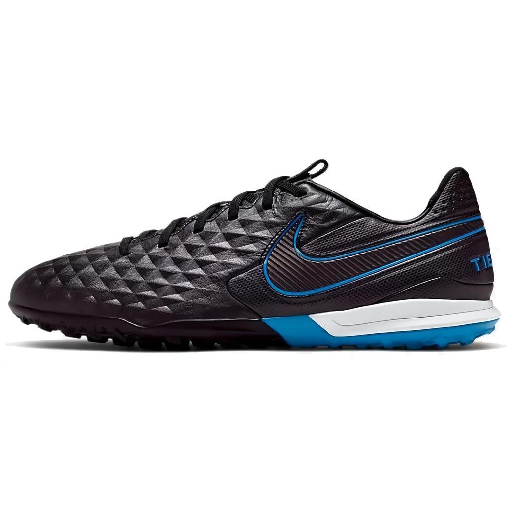New Nike Legend 8 Pro TF Turf Black/Blue AT6136-004