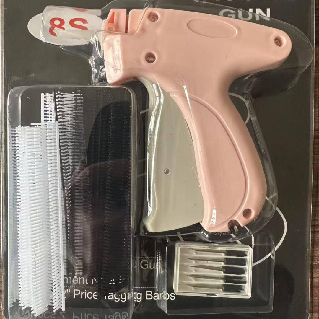 

Stitch Gun for Clothes Handheld Stitch Gun Quick Clothing Fixer - Mini Sewing Kit Micro Tagging Gun рожевий