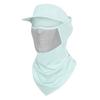 Face Guard Neck Gaiter Hat Breathable Windproof UV Protection Men Women Multi-Purpose Summer Outdoor Ice Silk Visor