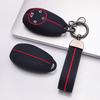 Key Fob Cover for Leapmotor T03 S01 C11 C01 with Keychain Anti-Scratch Shockproof Protective Shell Holder with Honeycomb Texture Shockproof Structure