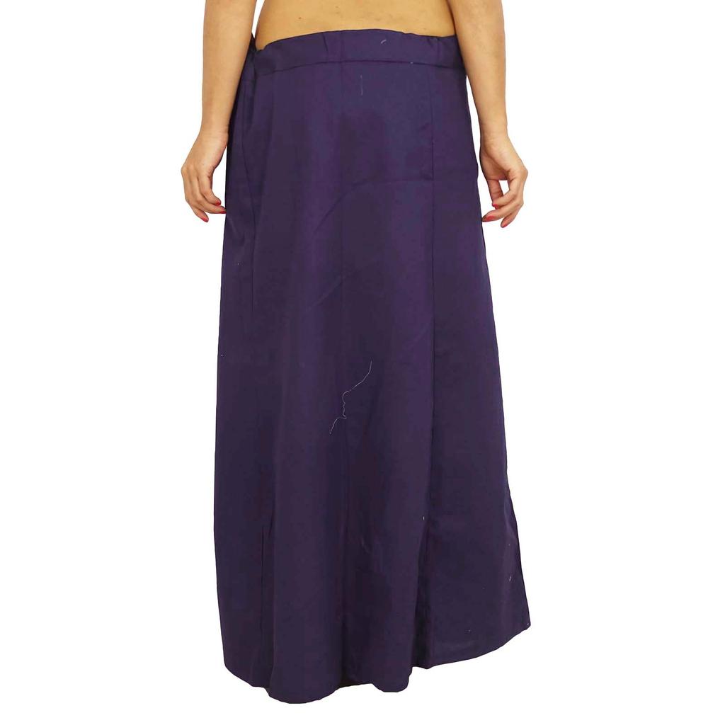 Saree Petticoat Underskirt Cotton Bollywood Indian Lining For Sari