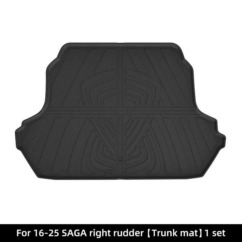 Eco-Friendly TPE Floor & Trunk Mats for Proton SAGA (2016-2025)