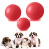 Pet Dog Puppy TPR Bouncing Ball Bite Resistant Molar Training Chew Play Toy