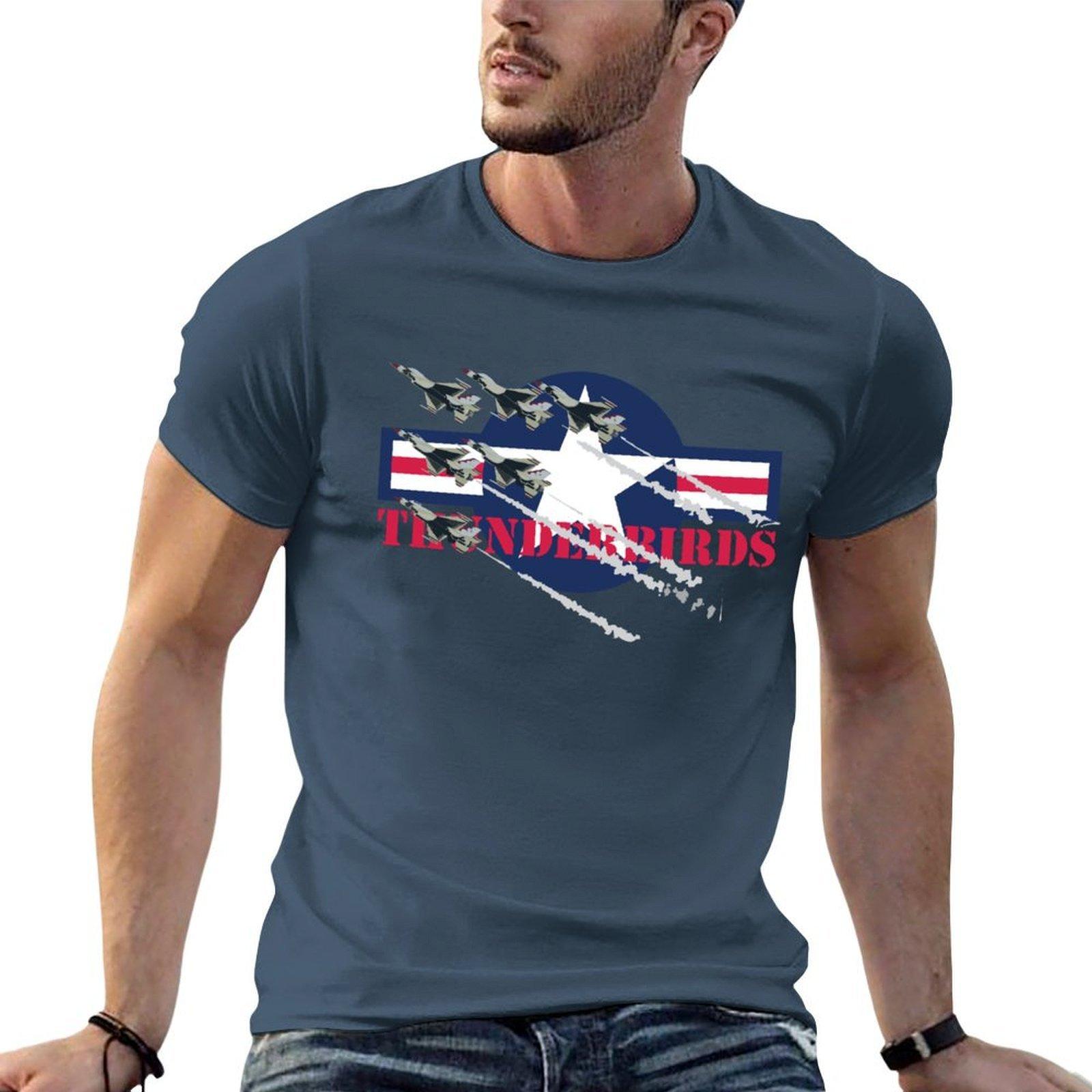 Usaf Thunderbirds Tshirt Industrial Work Tee Shirt S