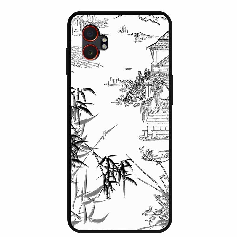 For Samsung XCover7 Pro 3D Case Soft TPUSilicone Bumper Protector Relief Flower Emboss Phone Cover Funda Galaxy XCover 7 Pro