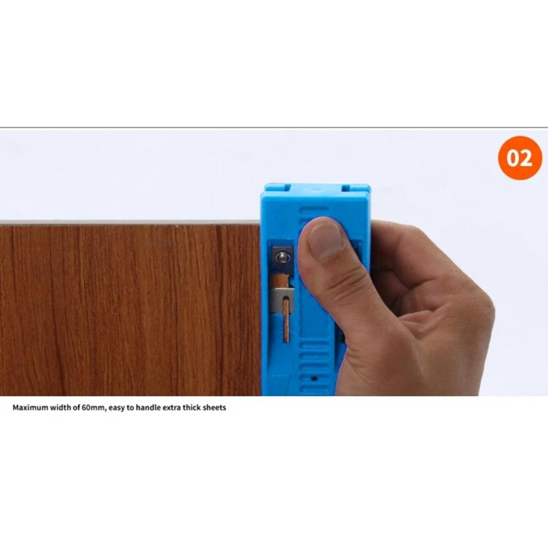 Ergonomic Grip Woodworking Tool for Deburring Craft Lightweight Build Accurate Border Trimming Flexible Application