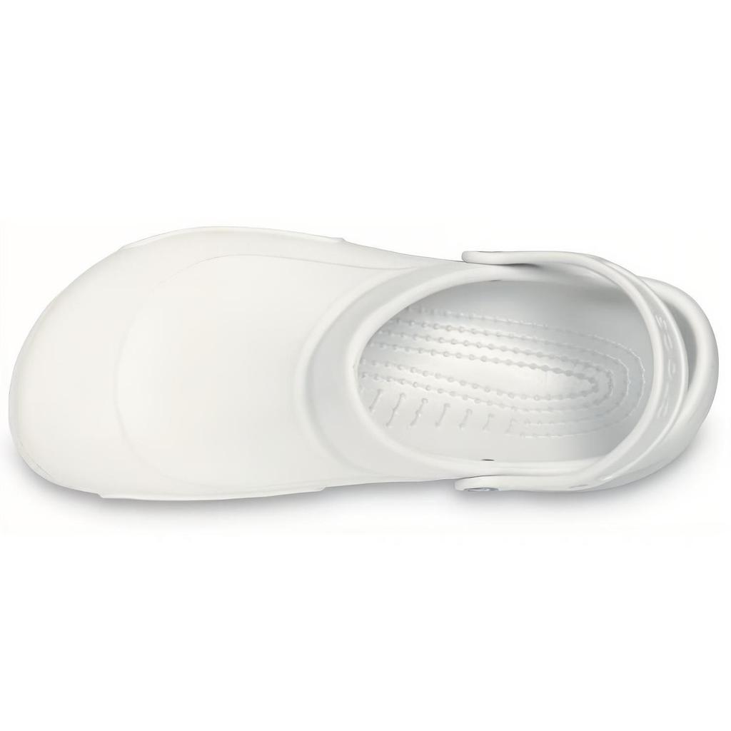 Crocs Bistro Slip Resistant Work Clog White 10075-100
