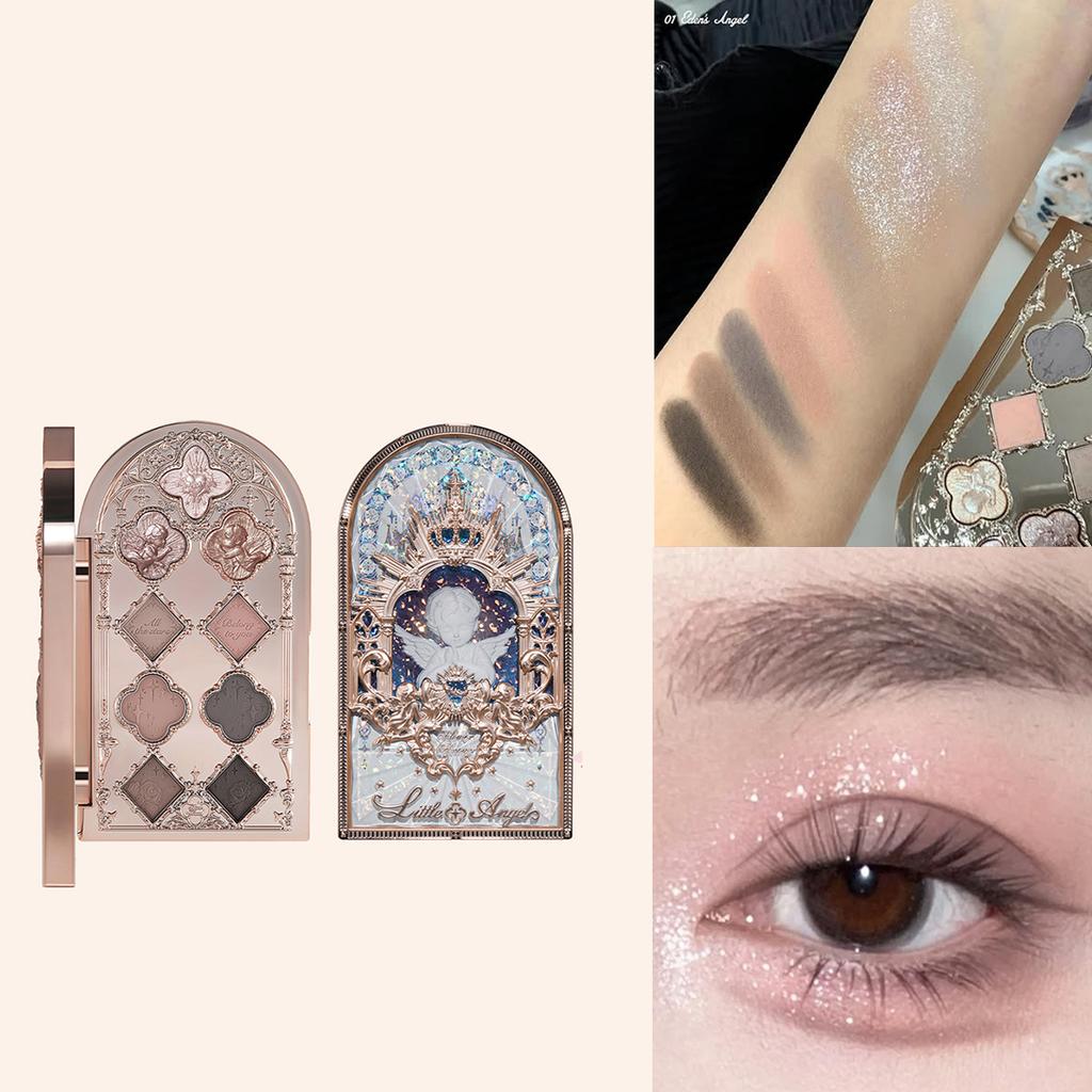 Flower Knows 2026 Bunny Garden Oogschaduw Palet Schattig Konijn Thema Alles-in-één Cosmetische Collectie met Blush & Highlighter