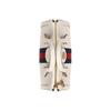 Gucci Ophidia Gold Logo Stripe Webbing Leather Tote Bag Women Tote Bags White 547551DJ2DG8454