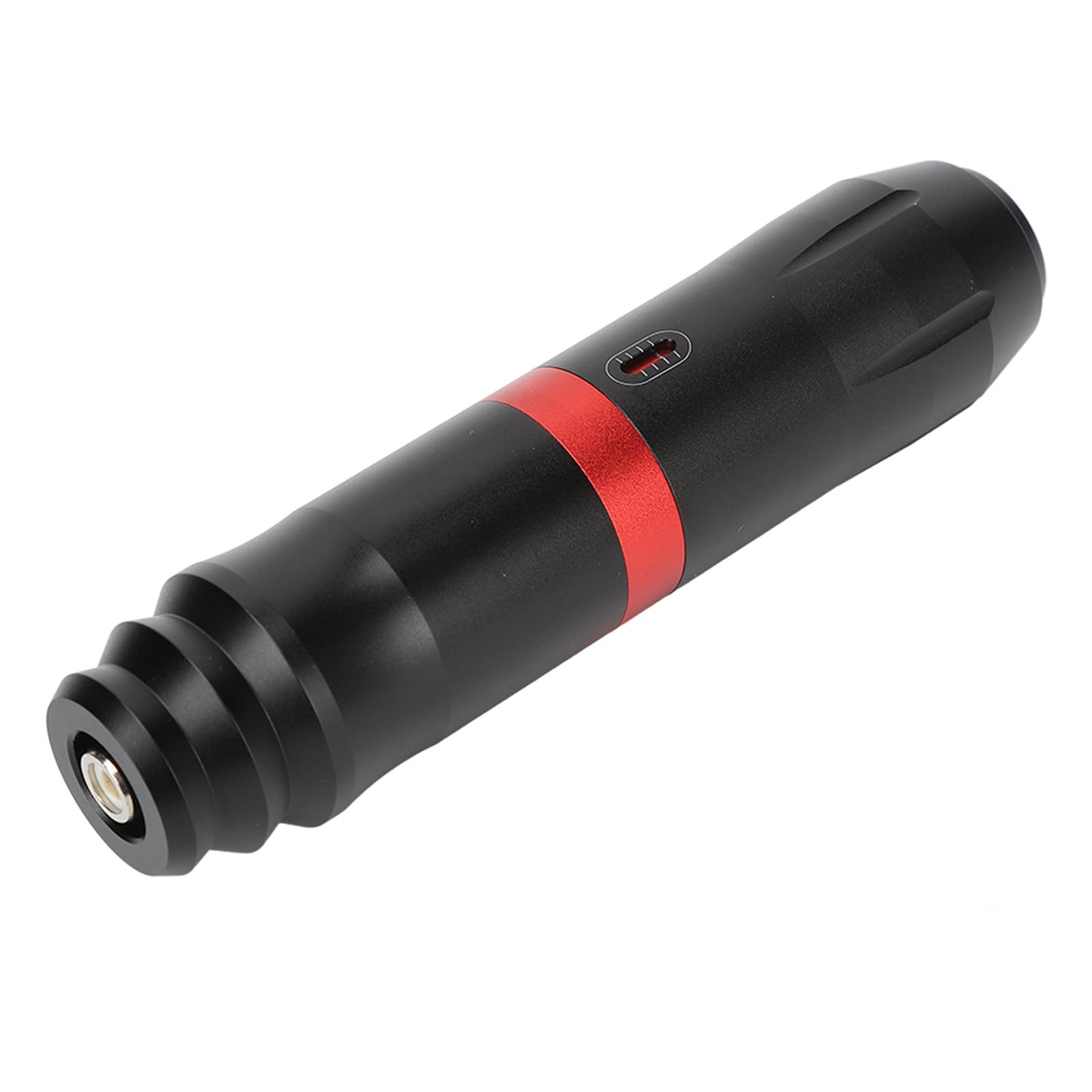 

Cartridge Needle Tattoo Machine RCA Interface Adjustable Liner Shader Rotary Tattoo Pen with Bandage EU Plug