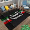 [1pc Juventus Football Club Office Chair Carpet] Digital Printed Area Rug for Home & Game Room Use, Soft Indoor Sofa Chair Mat