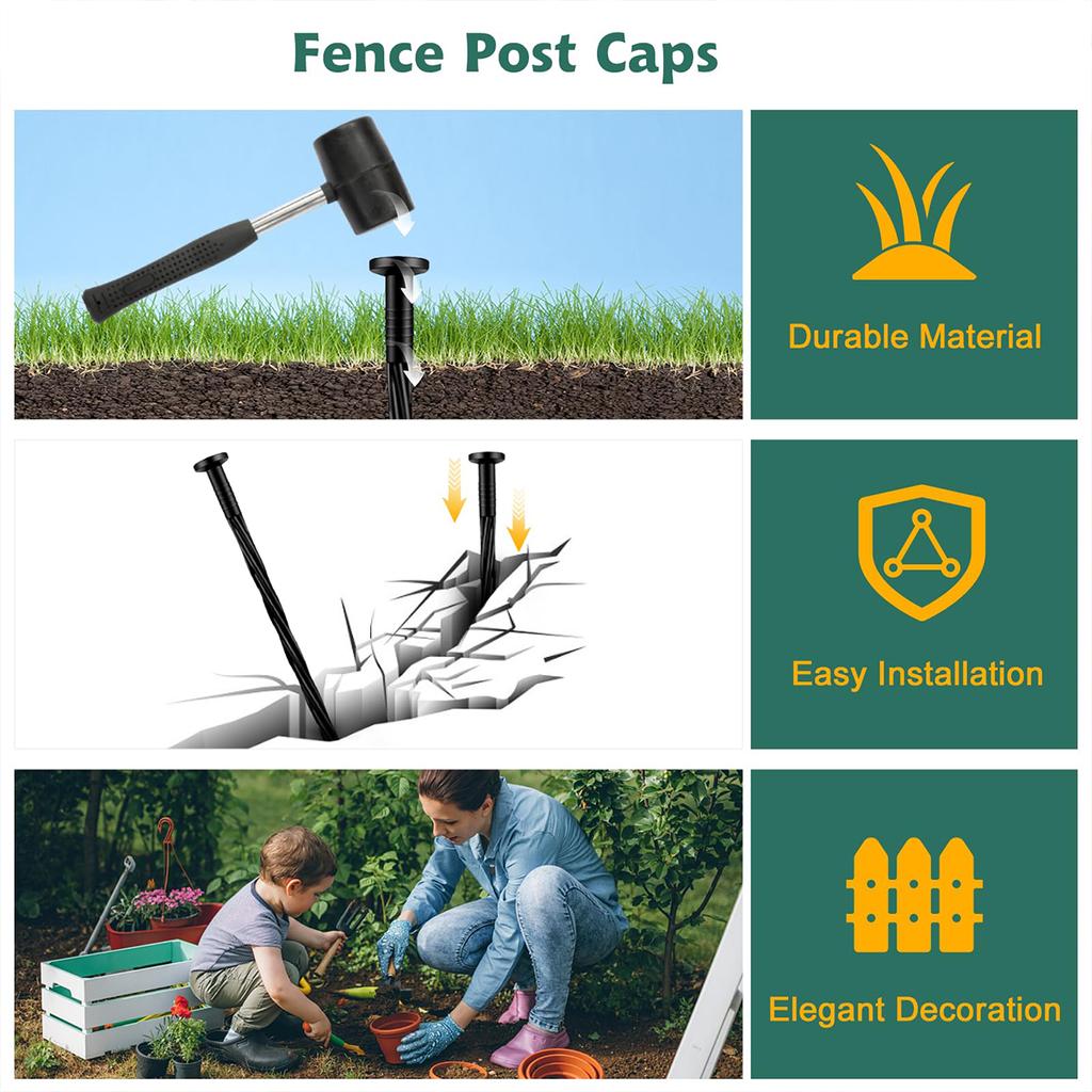 Edge Stakes Landscape Edge Nails Garden Stakes Spiral Nylon Landscape Anchors Suitable for Lawn Edges Weed Barriers Tents