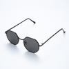A Pair Of Vintage Polygonal Metal Sunglasses Classic Trendy Sunglasses For Shading