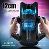 Male Masturbators Adults Sex Toy for Men Hands Free Pocket Pussy with Thrusting Distance Automatic Masturbators with Foldable Handle Blowjob Machine