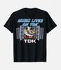 Музика Живе Далі TDK Вінтаж 80-х TDK Футболка