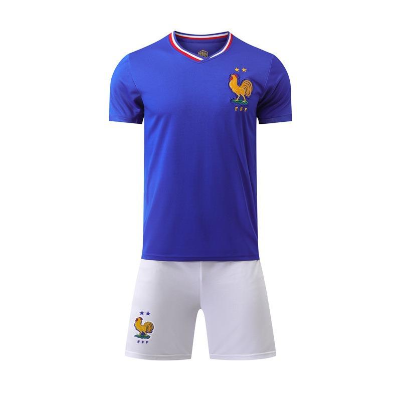24-25B Francia Maglia da Allenamento Trasferta Maglia da Calcio Maglia Bambino Abbigliamento Bambino Taglia Adulto 16-3Xl